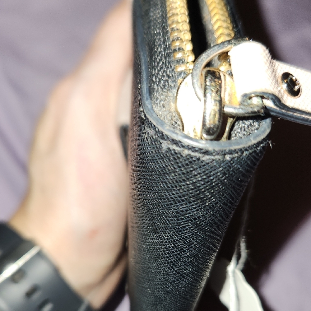 Kate Spade Black and Cream Wallet - Picture 8 of 9